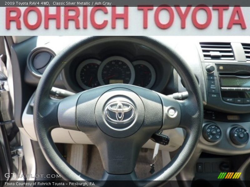 Classic Silver Metallic / Ash Gray 2009 Toyota RAV4 4WD
