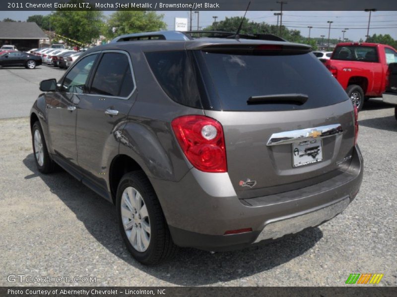Mocha Steel Metallic / Brownstone/Jet Black 2011 Chevrolet Equinox LTZ