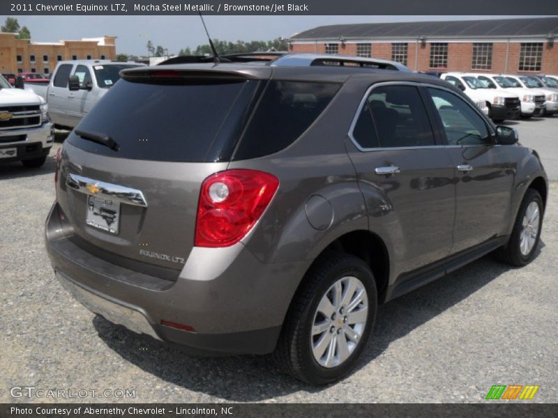 Mocha Steel Metallic / Brownstone/Jet Black 2011 Chevrolet Equinox LTZ