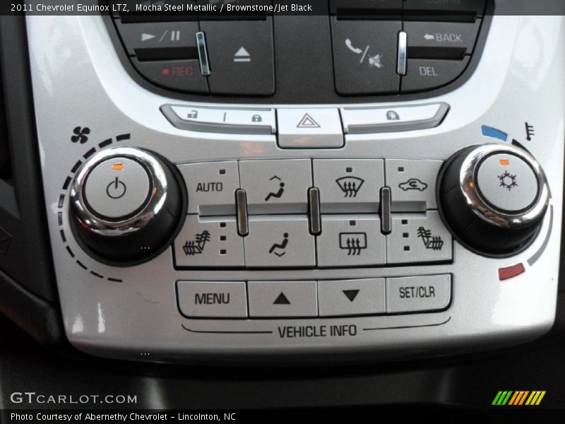 Mocha Steel Metallic / Brownstone/Jet Black 2011 Chevrolet Equinox LTZ