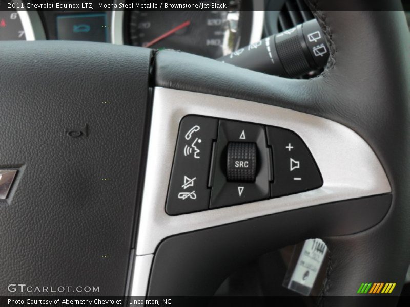 Mocha Steel Metallic / Brownstone/Jet Black 2011 Chevrolet Equinox LTZ