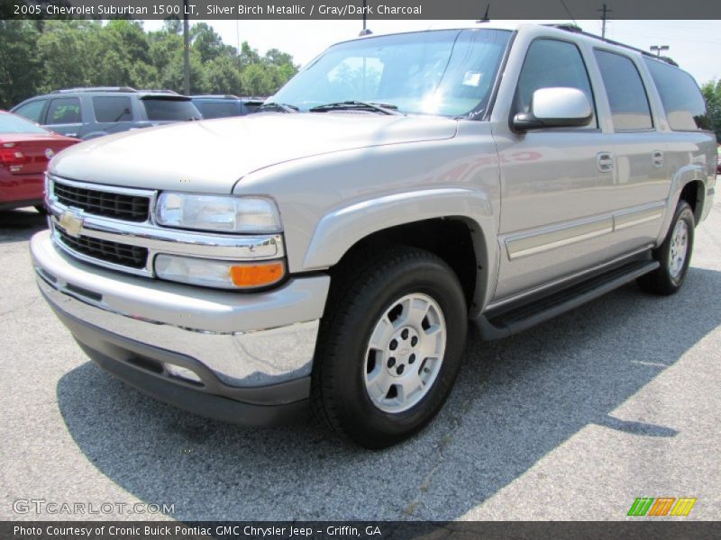 Silver Birch Metallic / Gray/Dark Charcoal 2005 Chevrolet Suburban 1500 LT