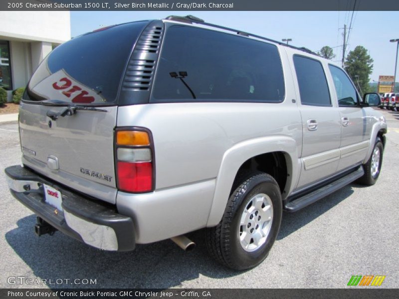 Silver Birch Metallic / Gray/Dark Charcoal 2005 Chevrolet Suburban 1500 LT