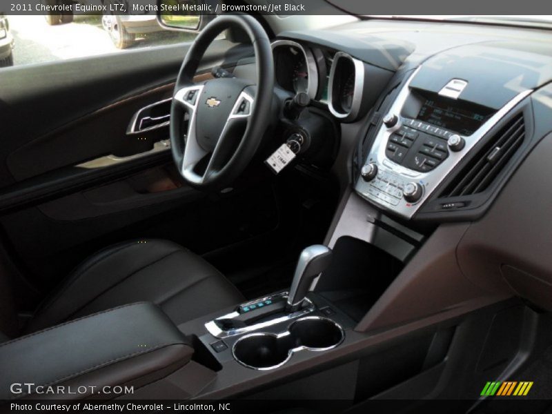 Mocha Steel Metallic / Brownstone/Jet Black 2011 Chevrolet Equinox LTZ