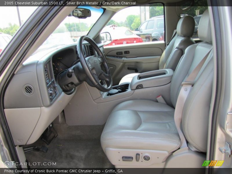 Silver Birch Metallic / Gray/Dark Charcoal 2005 Chevrolet Suburban 1500 LT