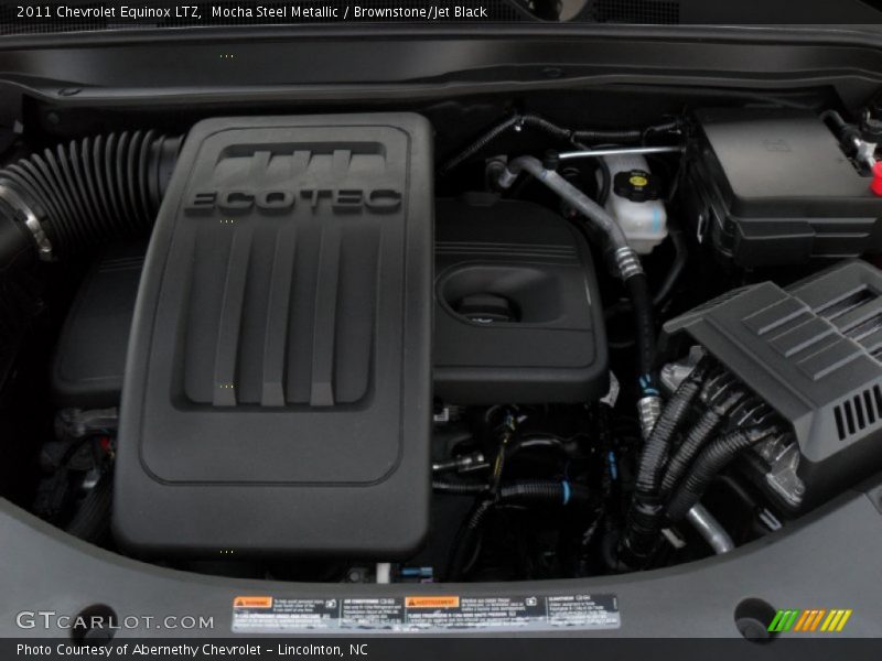 Mocha Steel Metallic / Brownstone/Jet Black 2011 Chevrolet Equinox LTZ