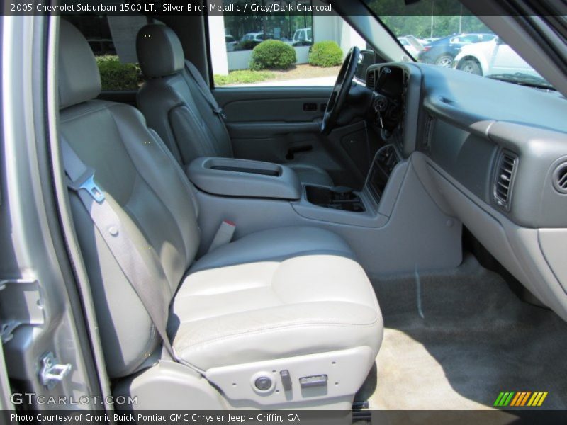 Silver Birch Metallic / Gray/Dark Charcoal 2005 Chevrolet Suburban 1500 LT