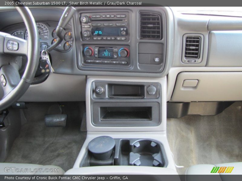 Silver Birch Metallic / Gray/Dark Charcoal 2005 Chevrolet Suburban 1500 LT