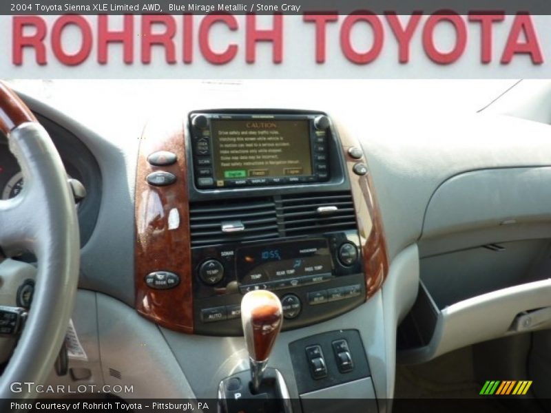 Blue Mirage Metallic / Stone Gray 2004 Toyota Sienna XLE Limited AWD