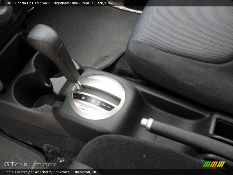 Nighthawk Black Pearl / Black/Grey 2008 Honda Fit Hatchback