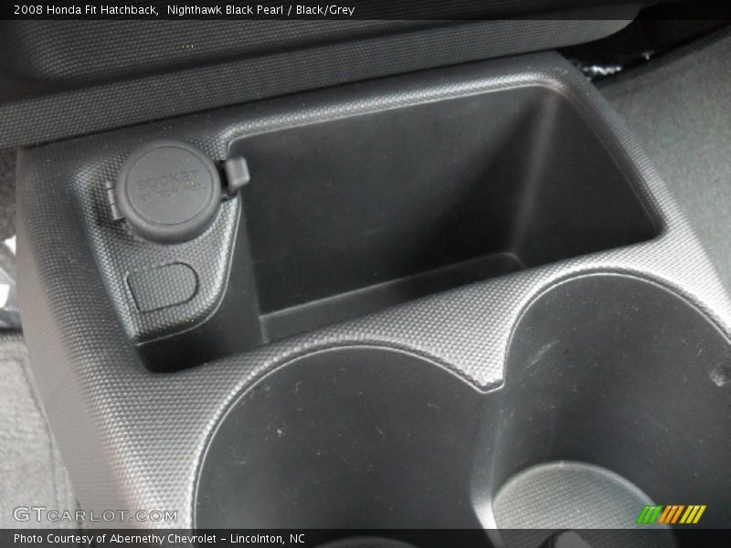 Nighthawk Black Pearl / Black/Grey 2008 Honda Fit Hatchback