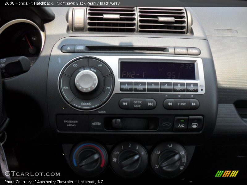 Nighthawk Black Pearl / Black/Grey 2008 Honda Fit Hatchback