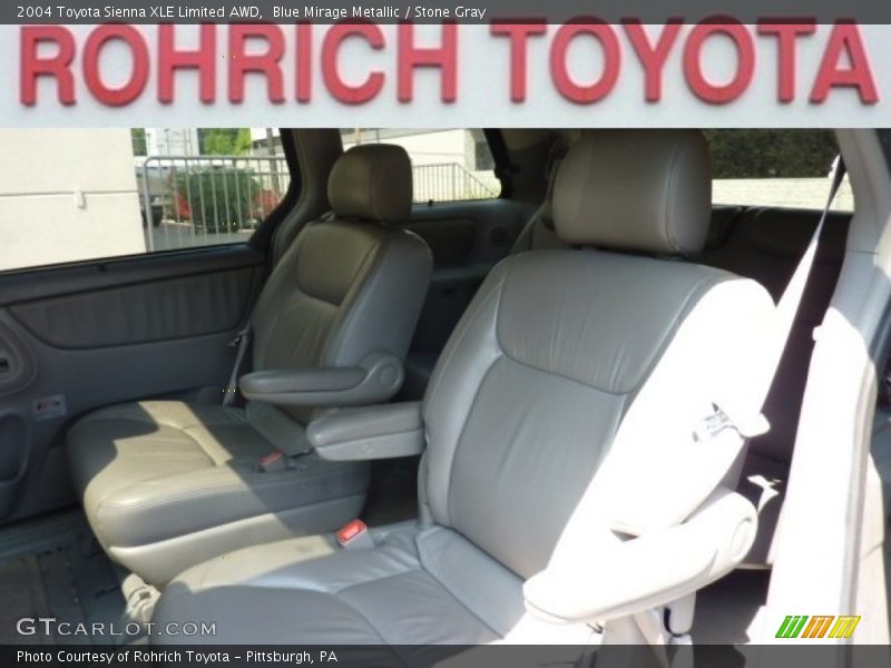 Blue Mirage Metallic / Stone Gray 2004 Toyota Sienna XLE Limited AWD