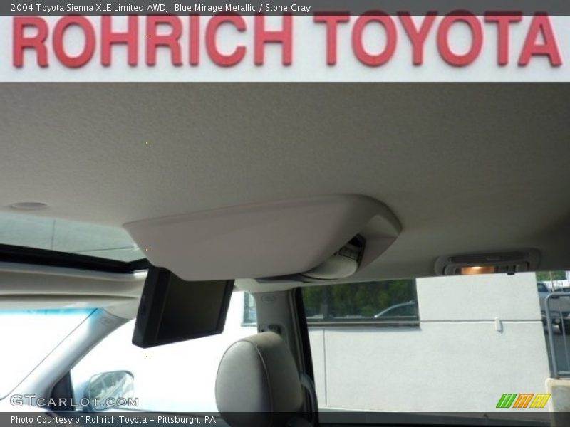 Blue Mirage Metallic / Stone Gray 2004 Toyota Sienna XLE Limited AWD