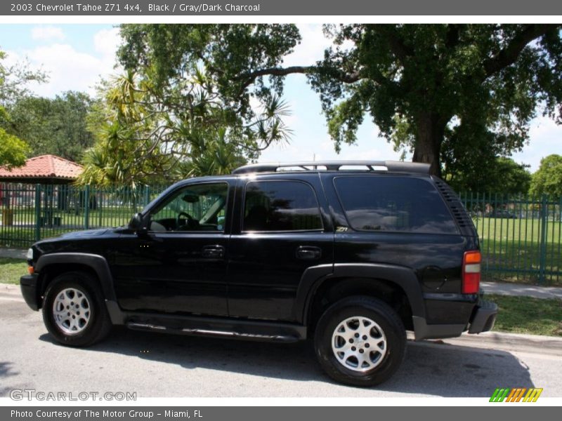 Black / Gray/Dark Charcoal 2003 Chevrolet Tahoe Z71 4x4
