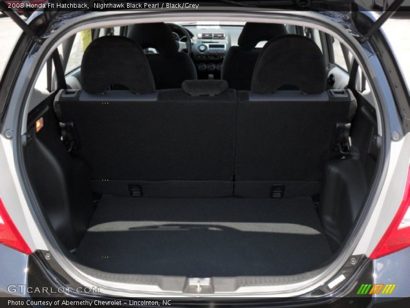Nighthawk Black Pearl / Black/Grey 2008 Honda Fit Hatchback
