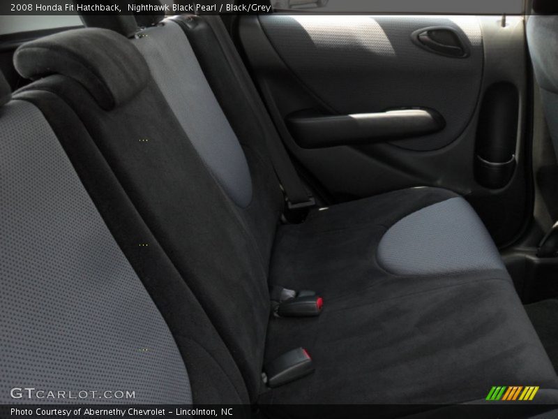 Nighthawk Black Pearl / Black/Grey 2008 Honda Fit Hatchback
