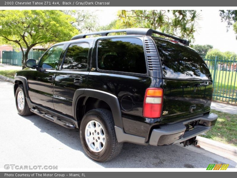 Black / Gray/Dark Charcoal 2003 Chevrolet Tahoe Z71 4x4