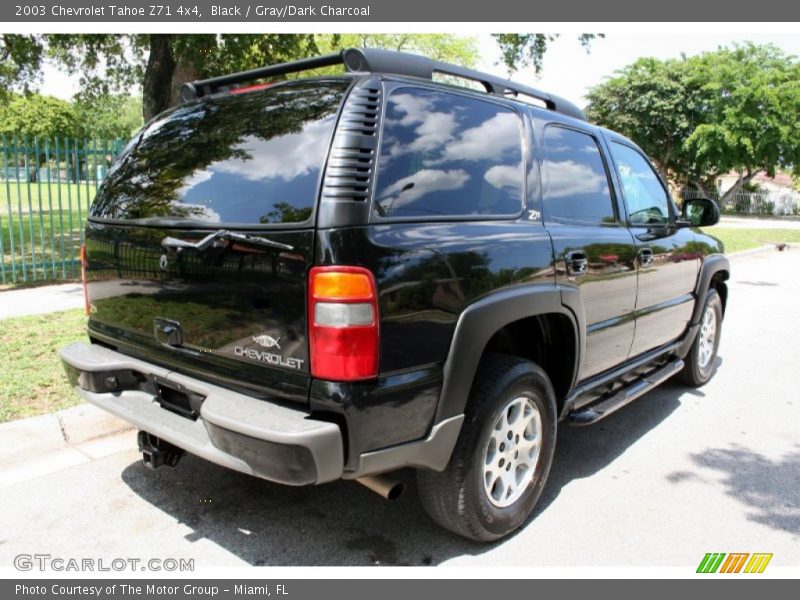 Black / Gray/Dark Charcoal 2003 Chevrolet Tahoe Z71 4x4