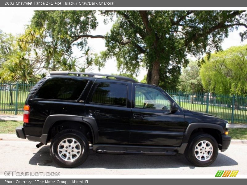 Black / Gray/Dark Charcoal 2003 Chevrolet Tahoe Z71 4x4