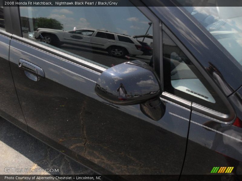 Nighthawk Black Pearl / Black/Grey 2008 Honda Fit Hatchback