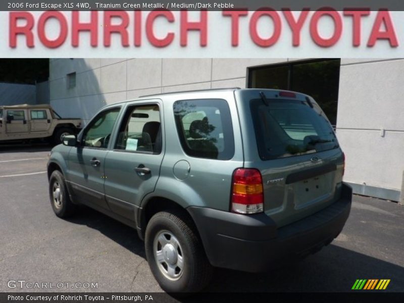 Titanium Green Metallic / Medium/Dark Pebble 2006 Ford Escape XLS 4WD