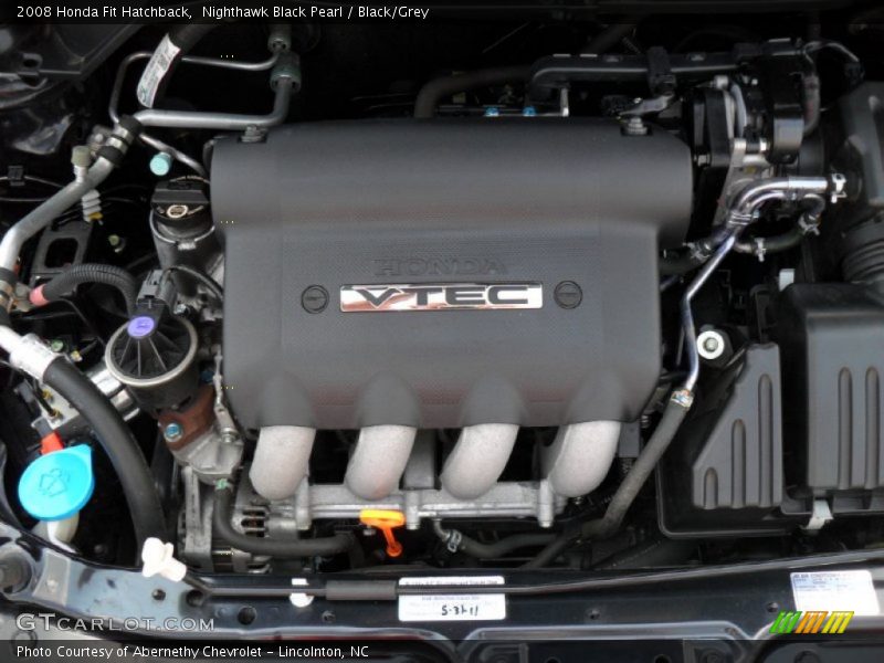Nighthawk Black Pearl / Black/Grey 2008 Honda Fit Hatchback