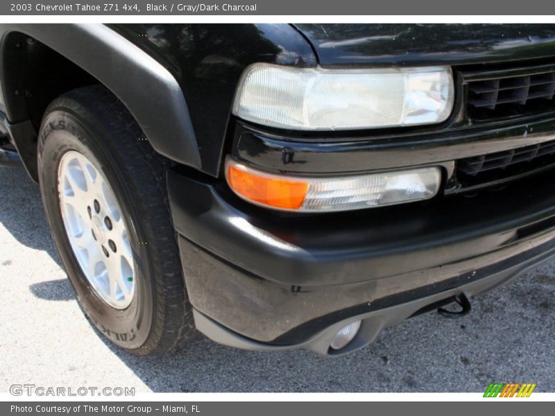 Black / Gray/Dark Charcoal 2003 Chevrolet Tahoe Z71 4x4