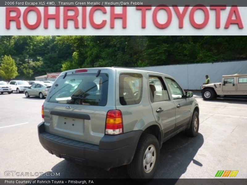 Titanium Green Metallic / Medium/Dark Pebble 2006 Ford Escape XLS 4WD