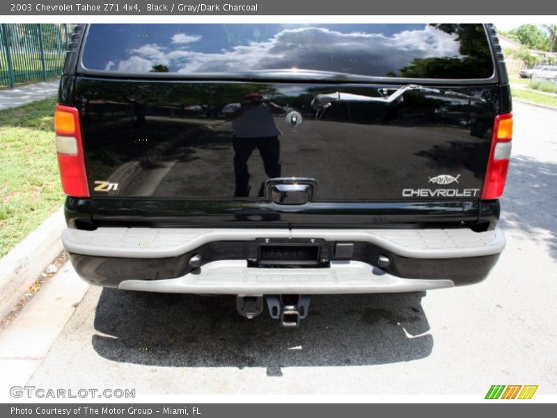 Black / Gray/Dark Charcoal 2003 Chevrolet Tahoe Z71 4x4