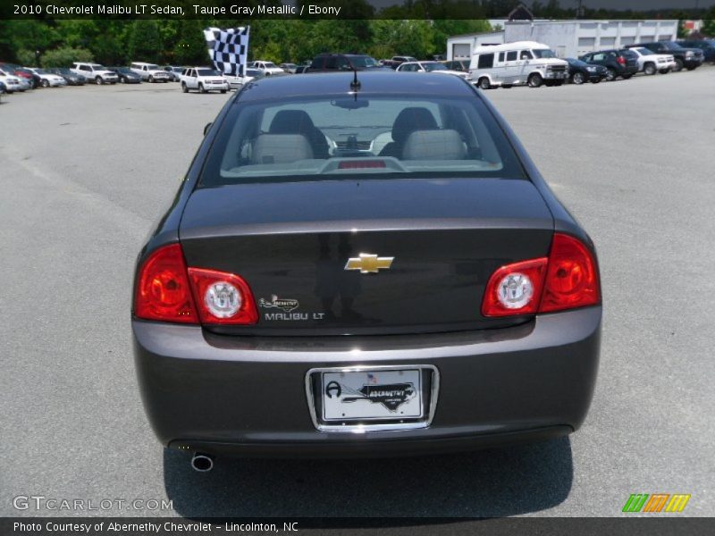 Taupe Gray Metallic / Ebony 2010 Chevrolet Malibu LT Sedan