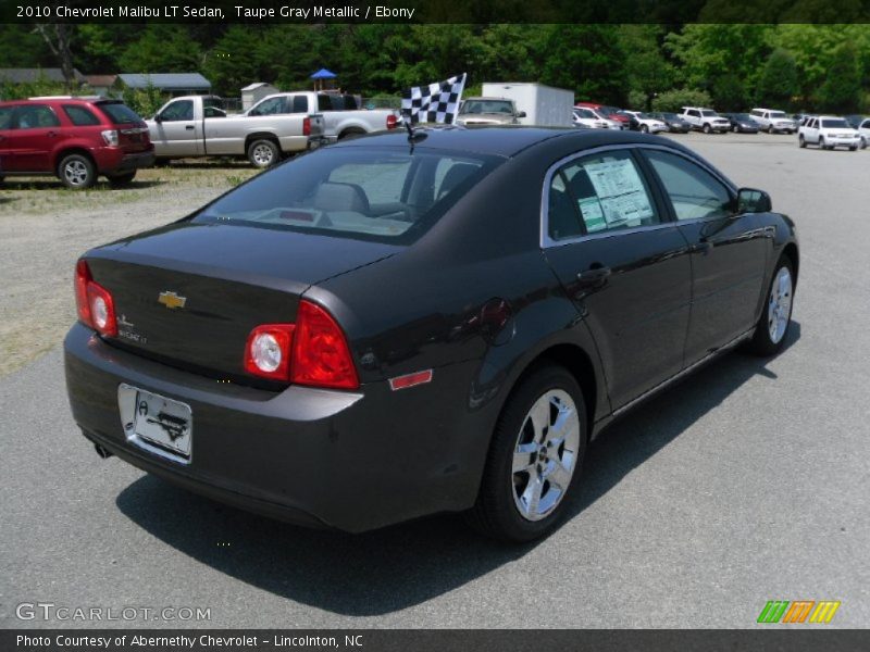 Taupe Gray Metallic / Ebony 2010 Chevrolet Malibu LT Sedan