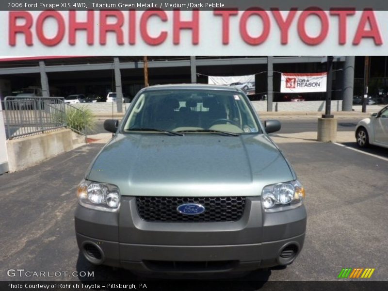 Titanium Green Metallic / Medium/Dark Pebble 2006 Ford Escape XLS 4WD