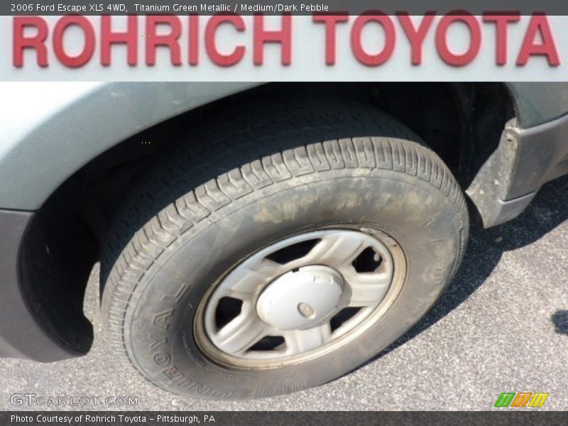 Titanium Green Metallic / Medium/Dark Pebble 2006 Ford Escape XLS 4WD