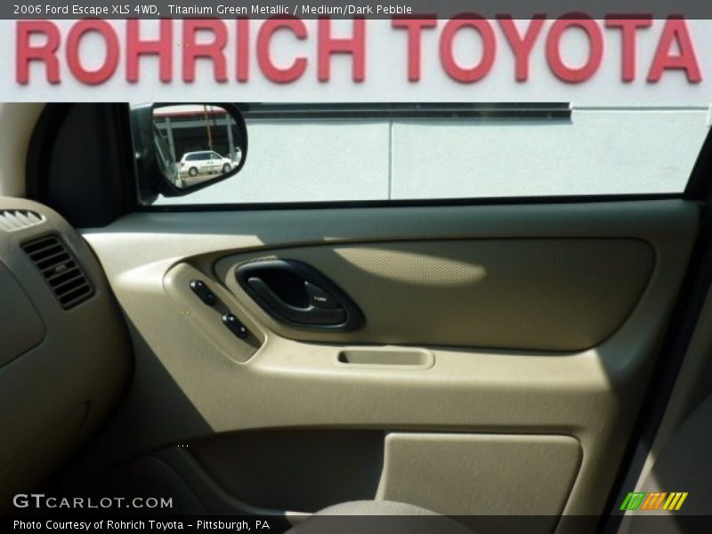 Titanium Green Metallic / Medium/Dark Pebble 2006 Ford Escape XLS 4WD