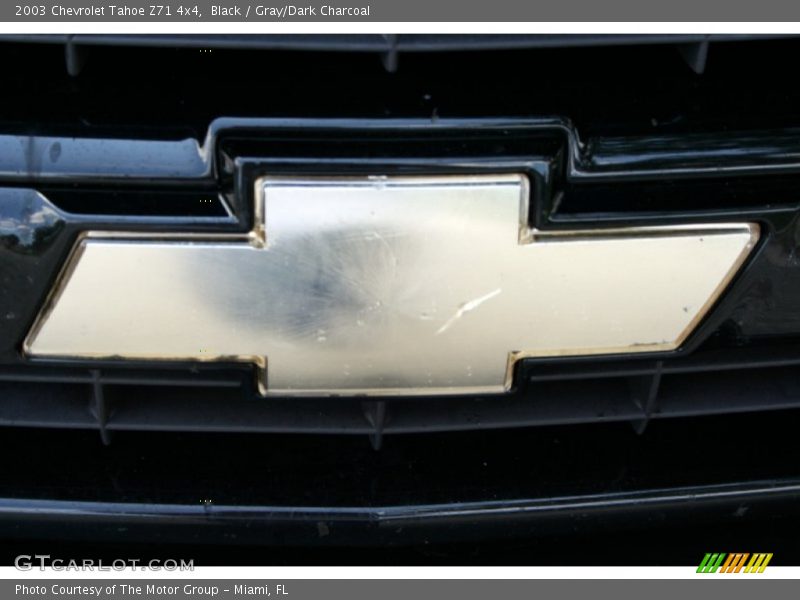 Black / Gray/Dark Charcoal 2003 Chevrolet Tahoe Z71 4x4