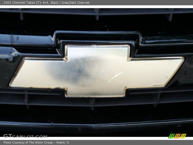 Black / Gray/Dark Charcoal 2003 Chevrolet Tahoe Z71 4x4