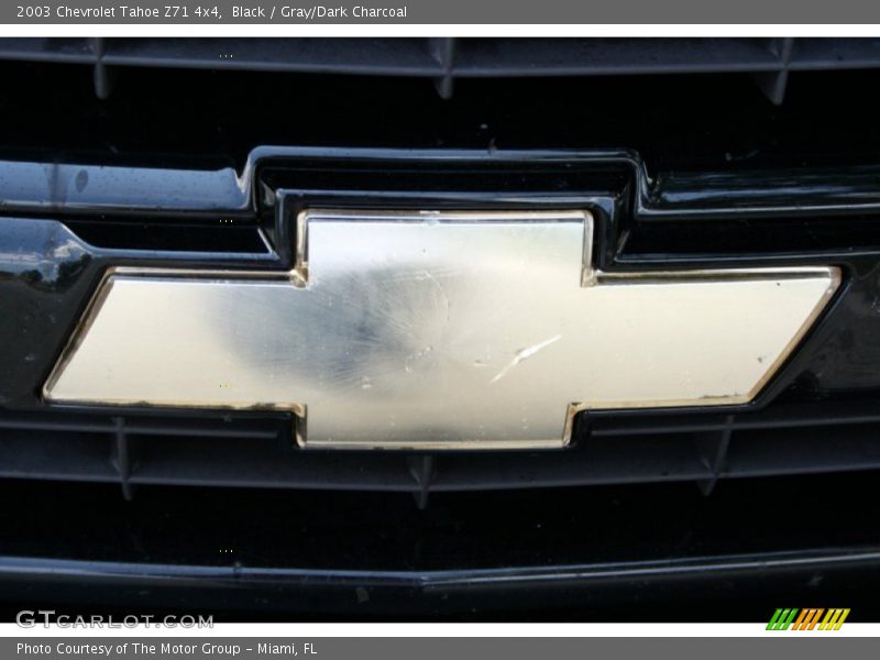 Black / Gray/Dark Charcoal 2003 Chevrolet Tahoe Z71 4x4