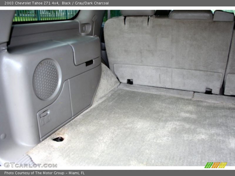 Black / Gray/Dark Charcoal 2003 Chevrolet Tahoe Z71 4x4