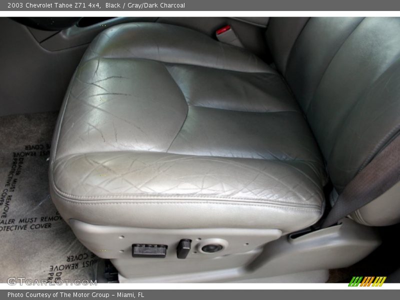 Black / Gray/Dark Charcoal 2003 Chevrolet Tahoe Z71 4x4