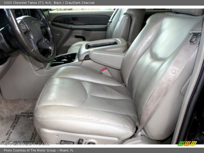 Black / Gray/Dark Charcoal 2003 Chevrolet Tahoe Z71 4x4