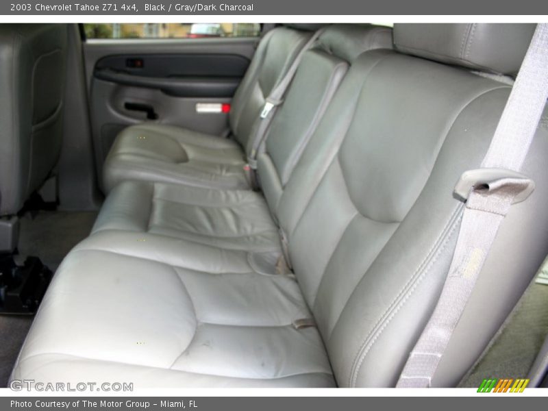 Black / Gray/Dark Charcoal 2003 Chevrolet Tahoe Z71 4x4