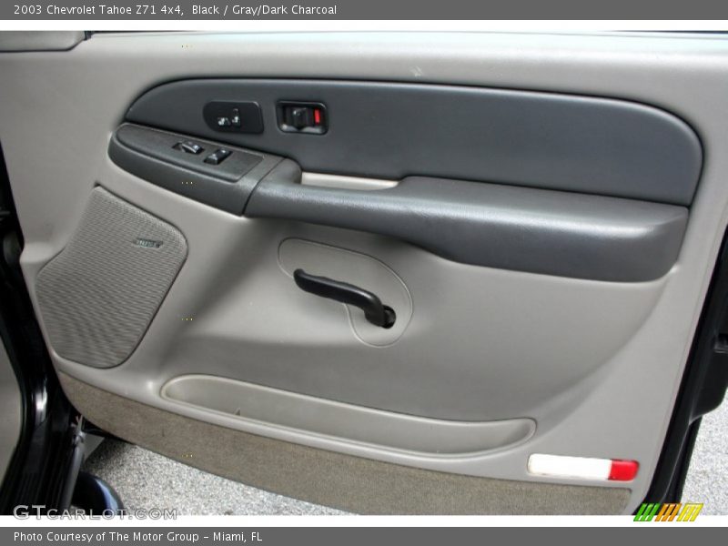 Black / Gray/Dark Charcoal 2003 Chevrolet Tahoe Z71 4x4