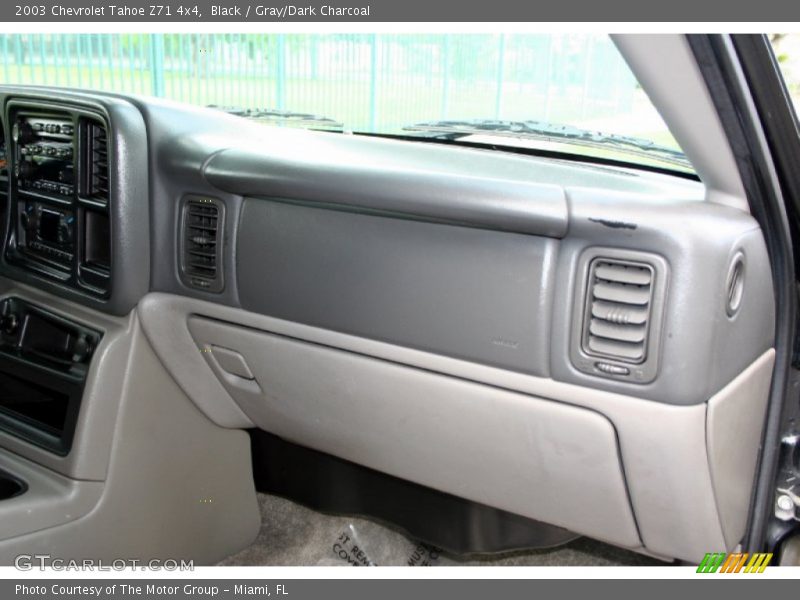 Black / Gray/Dark Charcoal 2003 Chevrolet Tahoe Z71 4x4
