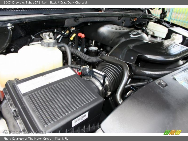 Black / Gray/Dark Charcoal 2003 Chevrolet Tahoe Z71 4x4