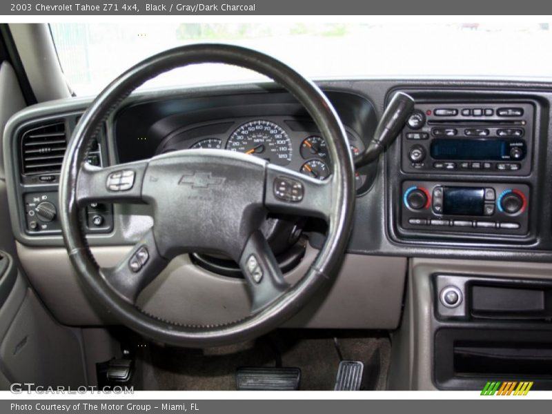 Black / Gray/Dark Charcoal 2003 Chevrolet Tahoe Z71 4x4