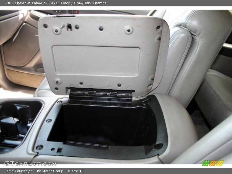 Black / Gray/Dark Charcoal 2003 Chevrolet Tahoe Z71 4x4