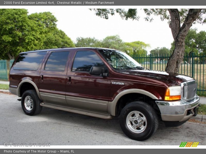 Chestnut Metallic / Medium Parchment 2000 Ford Excursion Limited 4x4