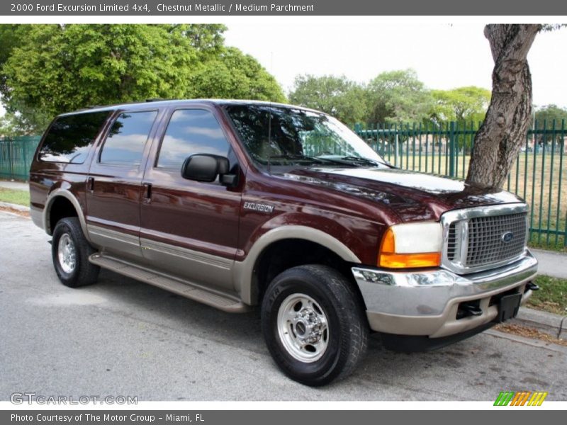 Chestnut Metallic / Medium Parchment 2000 Ford Excursion Limited 4x4