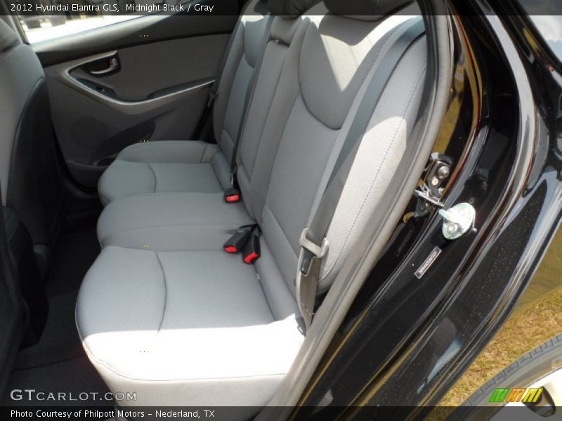  2012 Elantra GLS Gray Interior